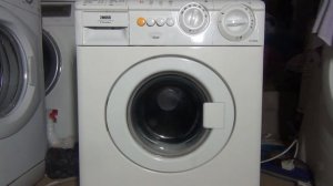Zanussi Compact 3kg FC1200W : Cotton + slow spin 600rpm