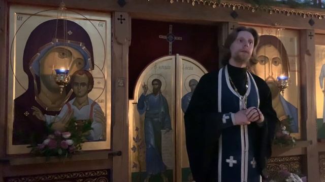 Проповедь на праздник Похвалы Пресвятой Богородицы 12.04.2019 смотреть онлайн