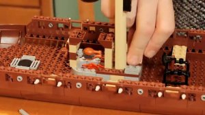 Корабль Викингов из Лего за 1,5 минуты