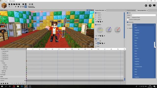 КАК самому СОЗДАТЬ АНИМАЦИЮ в minecraft / Мультик в майнкрафт в Mine-imator смотреть онлайн