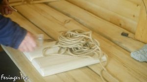 ГРЕЙ НОГИ В БАНЕ! Качели для ног в бане-землянке