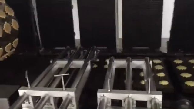 Линия для производства мягких вафель (Китай) смотреть онлайн