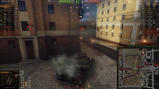 AMX M4 54 - 6 Frags 9.8K Damage - France Power! - World Of Tanks смотреть онлайн