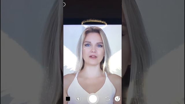 Маски для Instagram - Крылья и нимб смотреть онлайн