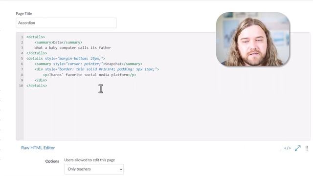 Accordion Menus in Canvas смотреть онлайн