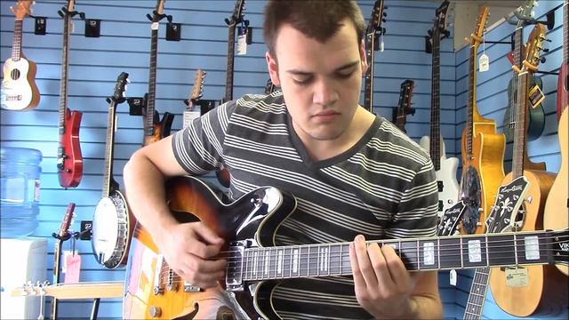 Hagstrom Viking Deluxe Baritone demo смотреть онлайн