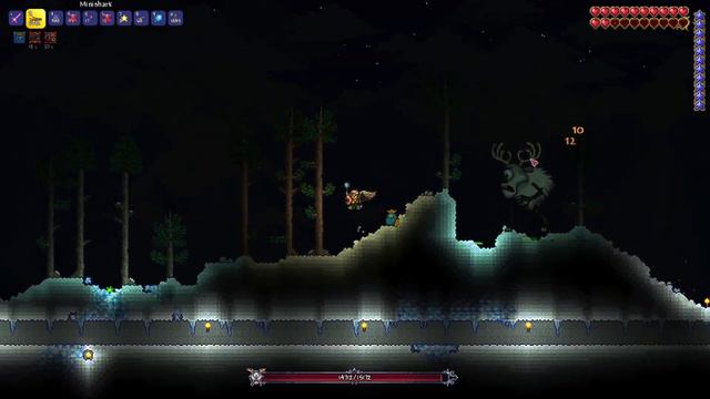 Master Mode - The Third Boss: Deerclops, I Am Terrible Edition... - Terraria (6) смотреть онлайн