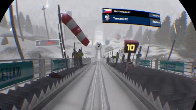 Ski Jumping Pro VR | No Commentary | PSVR + PS4 PRO смотреть онлайн