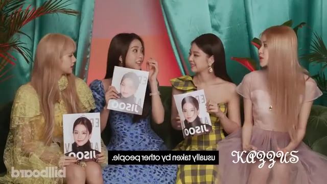 BLACKPINK для Billboard 