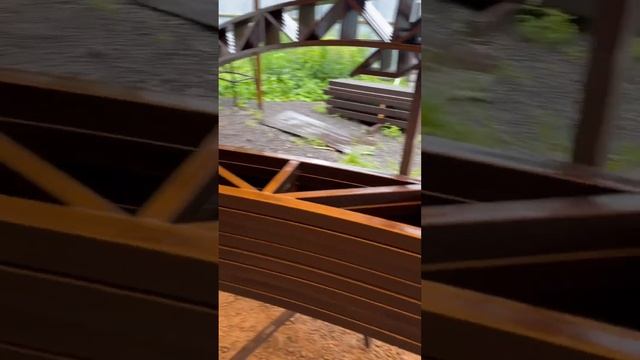 Готовим комплект навеса к завтрашнему монтажу Спецкаркас