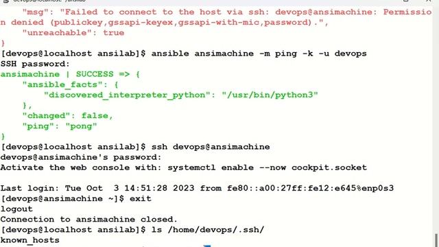 Ansible – 04 | Ansible Inventory | SSHing with Remote Servers смотреть онлайн