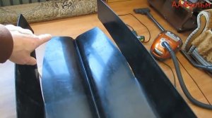 Изготовление лодки из ПНД часть вторая