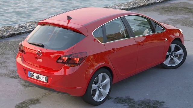 3D Model Of Astra Hatchback 2010 Review