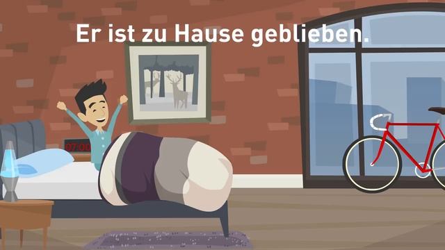 Deutsch lernen mit Dialogen / Lektion 33 / über die Vergangenheit sprechen / Satzstellung Perfekt смотреть онлайн