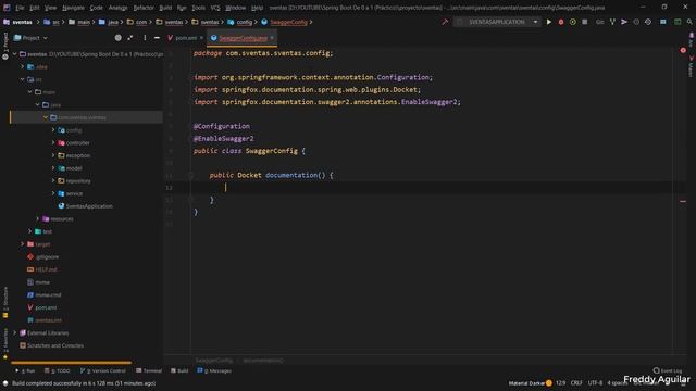 Spring Boot de Cero a Uno: 13. Instalación y configuración de Swagger смотреть онлайн