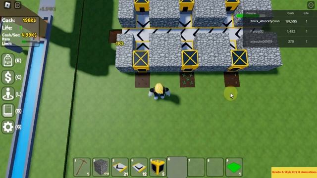 HowTo So Fast Rebirth? [Life : 1 To Life 2] [Play-NoEdit] In Roblox : Block Tycoon ⛏️ [ITEM PIPES]