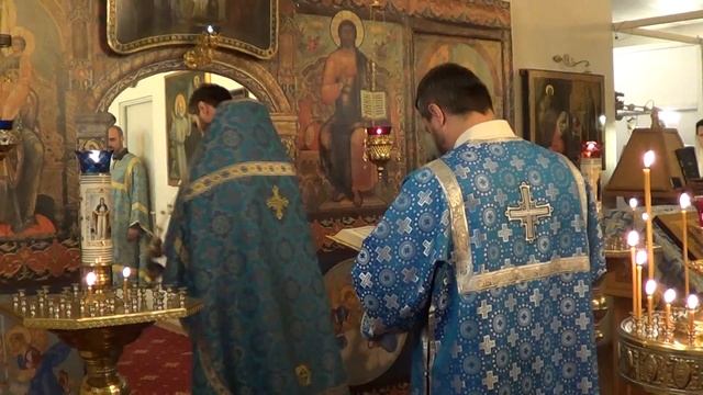 28.08.2018. Апостол праздника Успения Пресвятой Богородицы смотреть онлайн