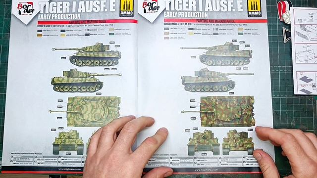 ОБЗОР. Tiger 1.Border 1/35. REVIEW. смотреть онлайн