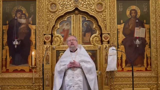 06.01.2022 Проповедь о. Владимира на предпразднстве Рождества Христова. Литургия Василия Великого смотреть онлайн