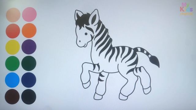 ANIMALES MAMIFEROS 3 dibujar y colorear para niños - Dibujar animales con Beethoven смотреть онлайн