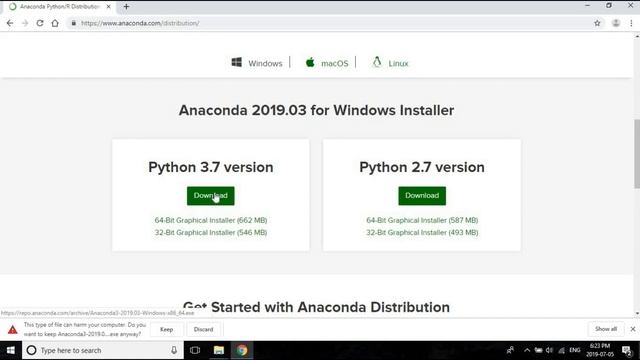 Installing Anaconda in Windows смотреть онлайн
