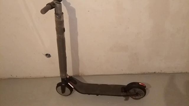 Отзыв на первый выезд зимой на самокате Ninebot Es2