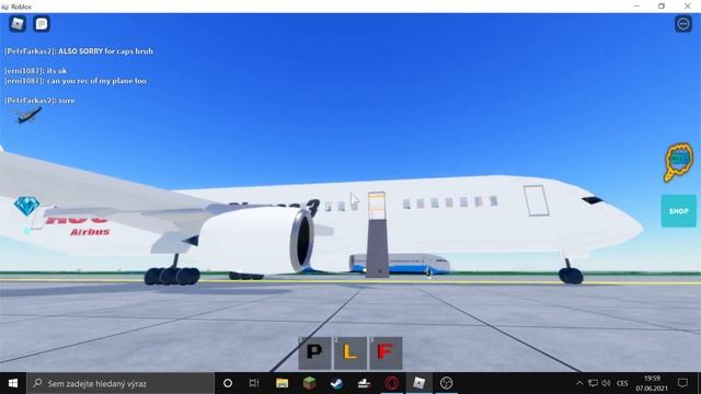showing my friend plane (if u think this is real life no its not its roblox u can make friends too) смотреть онлайн
