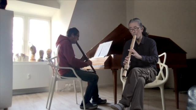 A. Bova, contrappunto sopra Malheur me bat, for 2 tenor recorders смотреть онлайн