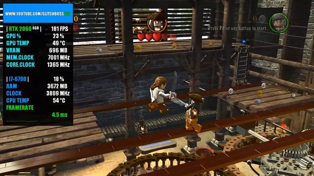 LEGO Pirates of the Caribbean - The Video Game | RTX 2060 6GB + i7-6700 + 16GB RAM смотреть онлайн