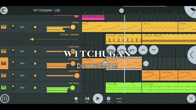 create Witch house music in FL Studio Mobile 3 смотреть онлайн