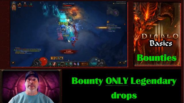 Diablo 3 Basics - All About Bounties - bounty ONLY legendaries and materials for crafting смотреть онлайн