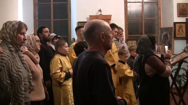 Храм Рождества Пресвятой Богородицы в селе Вселуки. Проповедь на Божественной Литургии 07.01.2021г. смотреть онлайн