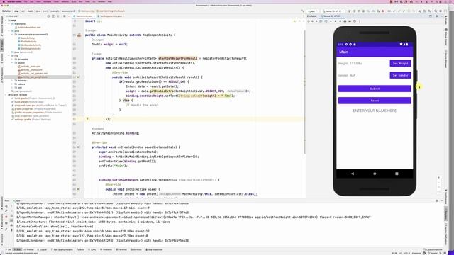Assessment 2: Activities and Data Passing смотреть онлайн