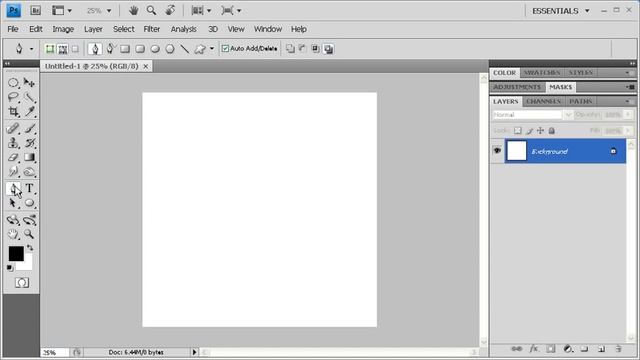1.4 Using the Pen Tool to Draw Vector Shapes: Adobe Photoshop CS4 Video смотреть онлайн