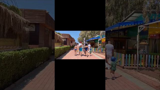 Пляж в EFTALIA Ocean в Турции. Что такое Eftalia Island. смотреть онлайн