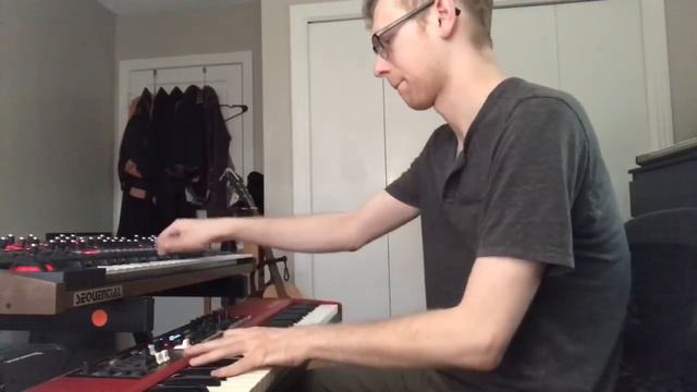 Live Jam Improv on Prophet 6 and Nord Electro смотреть онлайн