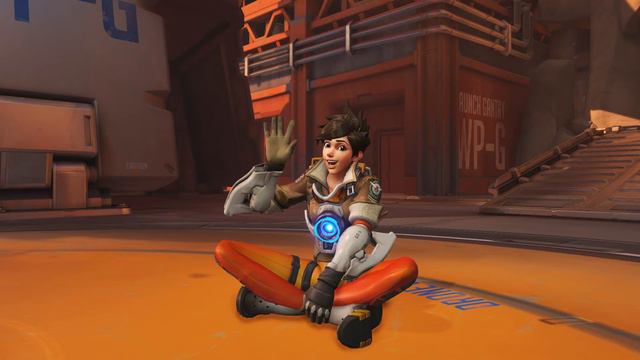RAW VIDEO | OVERWATCH | TRACER | CLASSIC | SITTING | VICTORY POSE | GIBRALTAR смотреть онлайн
