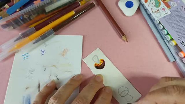 как нарисовать белый гриб смотреть онлайн