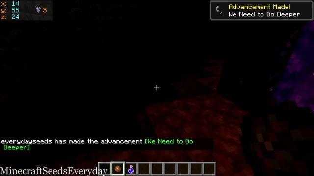 Minecraft Java 1.16.5 Seed: Four desert temples near spawn and ruined portal going right to bastion смотреть онлайн