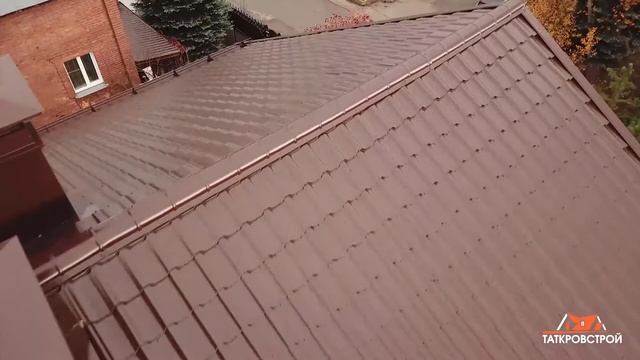 Монтаж металлочерепицы Kvinta Uno от производителя Grand Line смотреть онлайн