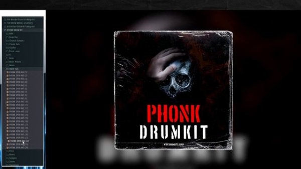 PHONK DRUM KIT 2023 | Memphis Rap Drum Kit Download