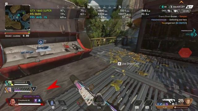 Apex Legends | GTX 1660 Super + Ryzen 5 3600 | 1440P | Ultra Settings смотреть онлайн