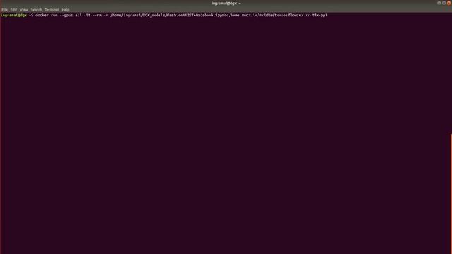 Tensorflow docker image running and classification model training смотреть онлайн
