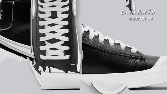 NIKE BLAZER MID '77 INFINITE BLACK/WHITE | RELEASE INFO смотреть онлайн