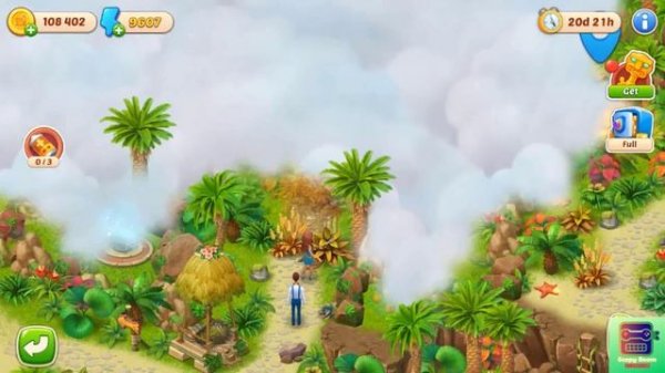 Homescapes An exotic adventure - Lost Island Expedition Walkthrough - Chapter 1