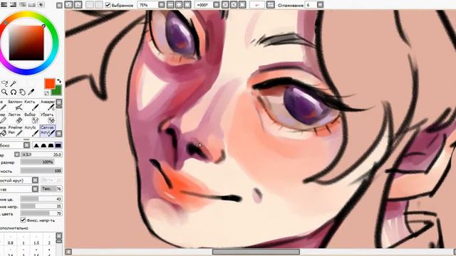 Speedpaint Kimetsu no Yaiba - Shinobu Kochou смотреть онлайн