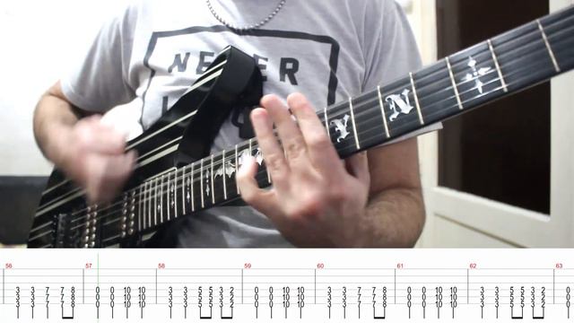 Three Days Grace - Animal I Have Become (Guitar Cover + TABS) смотреть онлайн