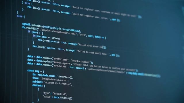 Typing Code - 4K Video - Free Stock Video смотреть онлайн