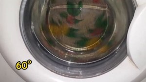 Стиральная машина LG. Стирка постельного белья. Хлопок 60° 800 об./мин.