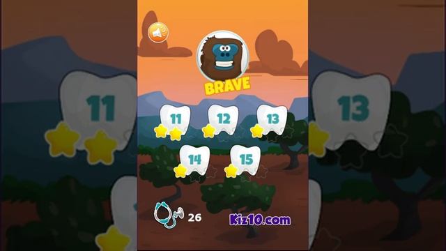 Savanna Dentist - Game Walkthrough Kiz10 смотреть онлайн